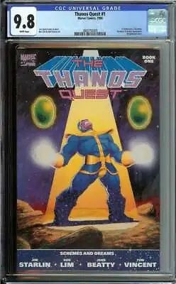 Buy Thanos Quest #1 Cgc 9.8 White Pages // Jim Starlin Story & Cover A Id: 35900 • 95.94£