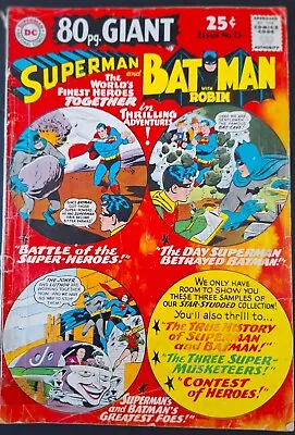 Buy 80 PAGE GIANT #15 1965 GD SUPERMAN BATMAN JOKER LEX LUTHOR DC Comics DICK SPRANG • 7.99£