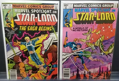 Buy Marvel Spotlight #6 #7 1980 1st Star-lord Peter Quill Solo Series Moench Sutton • 20.01£
