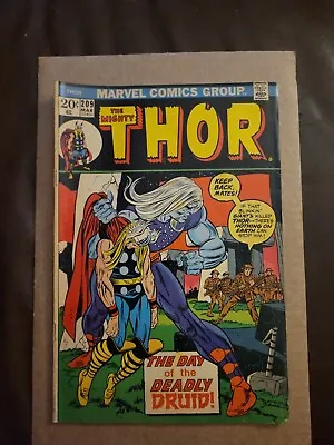Buy Thor #209 FN/VF 1st App Demon Druid AKA Ultimus A Kree Eternal Marvel 1973 🔑  • 21.68£