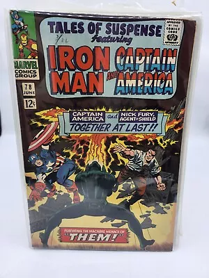 Buy Tales Of Suspence 78 (1966) Iron Man & Captian America  • 59.30£