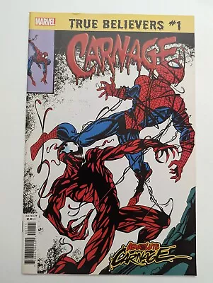 Buy True Believers Carnage 1 Amazing Spiderman 361 Reprint Marvel Comics • 5.99£