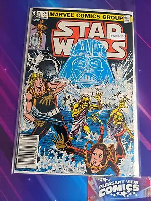Buy Star Wars #74 Vol. 1 High Grade Newsstand Marvel Comic Book Cm83-230 • 14.46£