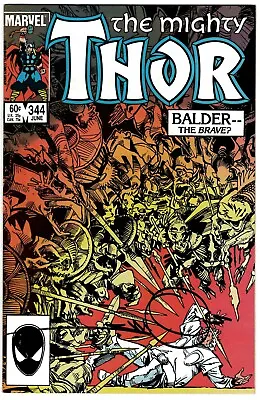 Buy Thor #344 Very Fine 1st App Malekith Signed W/COA Walt Simonson 1984 Marvel • 37.41£
