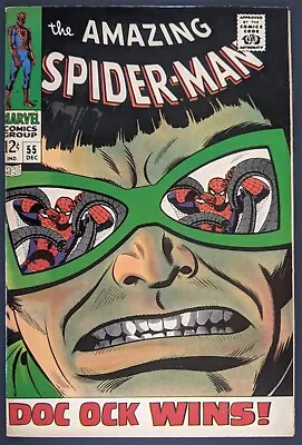 Buy Amazing Spider-Man #55 VF/NM 9.0  Doctor Octopus • 379.93£