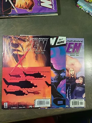 Buy Uncanny X-Men 3 Book Lot #403,404,405 Marvel Comics (2002) • 3.91£