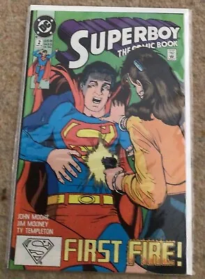 Buy Dc Comics Superboy The Comic Book #2  March 1990 • 3.75£