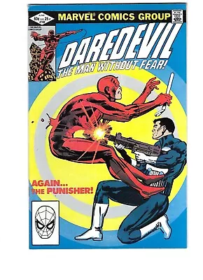 Buy Daredevil #183,  1982 Marvel 1st Daredevil Vs. Punisher Frank Miller, VF 8.0 • 15.80£