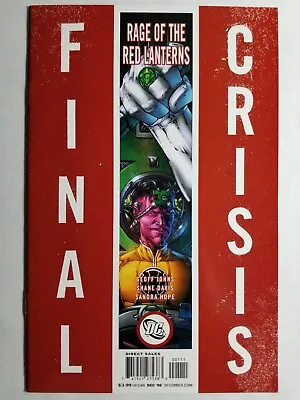 Buy Final Crisis Rage Of The  Red Lanterns #1 (DC) • 9.49£