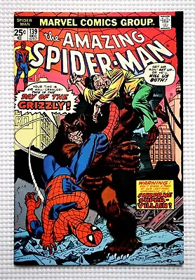 Buy 1974 Amazing Spider-Man 139 Marvel Comics 12/74:Bronze Age 25¢ Cover/1st Grizzly • 30.56£