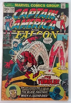 Buy Captain America And The Falcon #169 / Marvel Comics, 1973 | Dragon Cave Magic • 4.73£