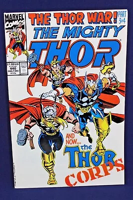Buy The Mighty Thor #440 War 1st Appearance Of Thor Corps 1992 Marvel Comics F+/VF- • 10.90£