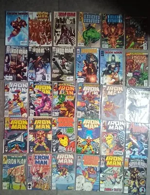 Buy Iron Man Job Lot 30 Comics. Mostly Vintage 80s/90s Issues  • 39£