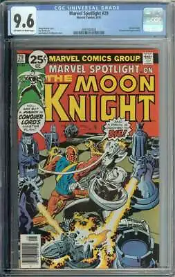 Buy Marvel Spotlight #29 CGC 9.6 Moon Knight Cover High Grade • 119.13£