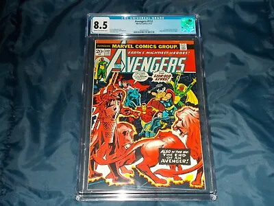 Buy Avengers #112 CGC 8.5 VF+ (Marvel - 06/73) 1st App. Mantis! • 153.51£