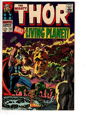 Buy Thor #133 (1966) - Grade 6.0 - 1st Full Appearance Of Ego The Living Planet! • 55.34£
