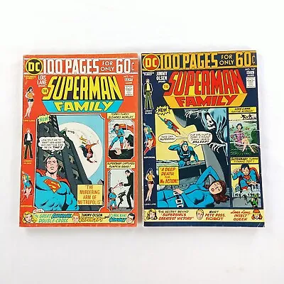 Buy Superman Family #166 VF + #167 Bronze Age (1974 Marvel Comics) • 10.45£