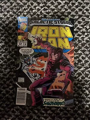 Buy IRON MAN Issue #278 [Marvel 1992] F/VF Will Combine Shipping Galactic Storm • 1.99£