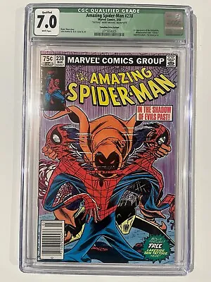 Buy Amazing Spider-Man #238 CGC 7.0 Qualified 1ST Hobgoblin Canadian Price Variant • 157.68£