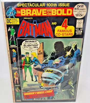 Buy Brave And The Bold #100 Neal Adams Cover Art *1972* 7.0 • 23.71£
