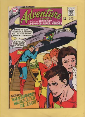 Buy Adventure Comics #371 Neal Adams Cover! August 1968, DC, 1938 Series VF- • 24.13£
