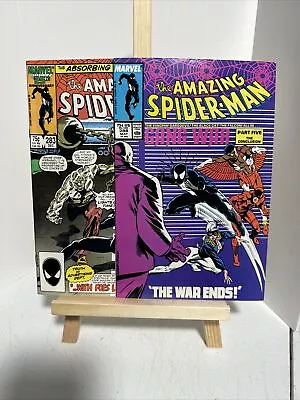 Buy Lot Of 2- The Amazing Spider-Man #283 & 288 1986 Marvel Comics • 11.46£