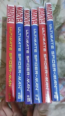Buy Ultimate Spider-Man Volumes 1-6 Hardcover Collection Rare Graphic Novels • 150£