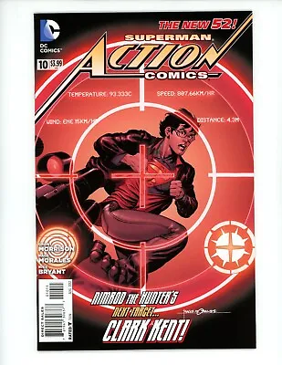 Buy Action Comics #10 2012 VF Grant Morrison Rags Morales DC Superman Comic • 1.58£