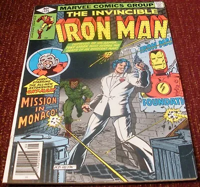 Buy Iron Man #125 1st Cover App James Rhodes Marvel Comics 1979 • 11.92£