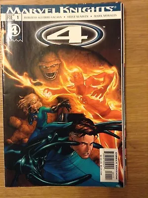 Buy Marvel Knights 4 (Fantastic Four) Issue 1 (VF) From April 2004 - Discounted Post • 1.75£