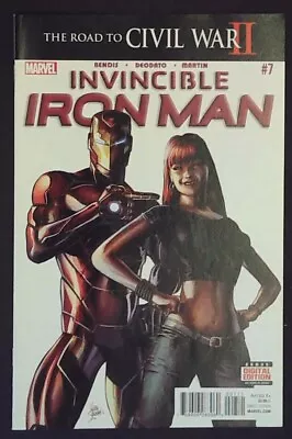 Buy INVINCIBLE IRON MAN (2015) #7 - 1st Riri Williams NM - Back Issue • 29.99£