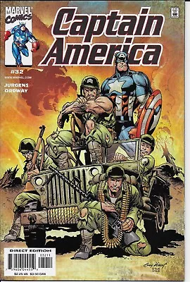 Buy Captain America, Volume 3, #32, August 2000 (No 499) • 3.99£