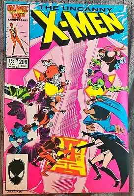Buy Uncanny X-Men 1963 Series # 208 Very Fine Comic Book • 5.13£