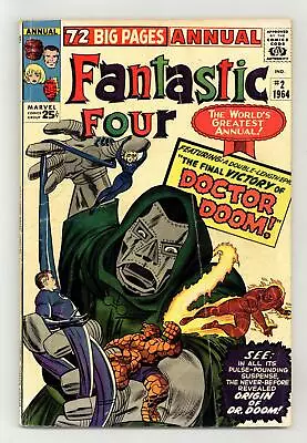 Buy Fantastic Four Annual #2 GD+ 2.5 1964 • 130.45£