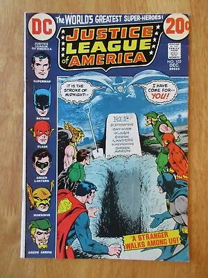 Buy JUSTICE LEAGUE OF AMERICA #103 (1972) *Key Book!* (FN++ To FN/VF) • 13.79£