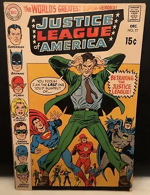 Buy Justice League Of America #77 Comic , Dc Comics Silver Age 4.0 • 12.04£
