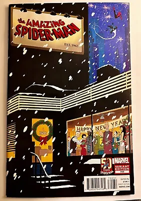 Buy Amazing Spider-Man #700 Marcos Martin Variant New Year's Diner Marvel, Mid-Grade • 10.21£