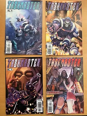 Buy TASKMASTER : COMPLETE 4 Issue 2002 MARVEL Comics Series. 1,2,3,4 NM • 14.99£
