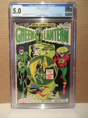 Buy Green Lantern #88 D.C. Comics 2-3/72 CGC 5.0 White Pages • 217.23£