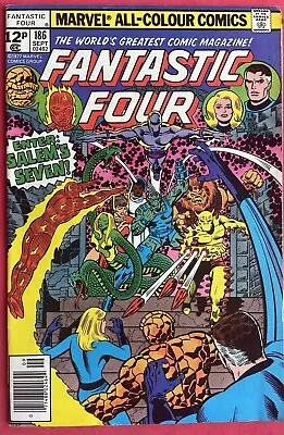 Buy Fantastic Four #186 (1977) 1st Team Appearance Salem's Seven Marvel Comics • 7.95£