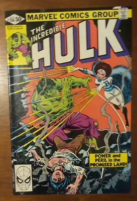Buy The Incredible Hulk #256 (1981) 1st Full Appearance Of Sabra (Ruth Bat-Seraph) • 13.23£