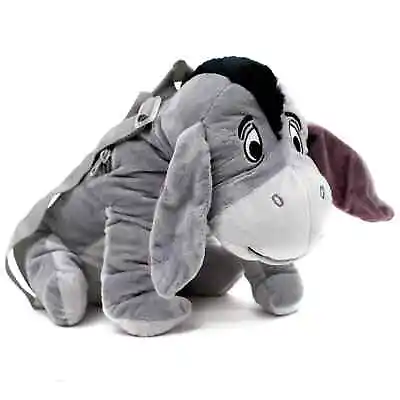 Buy Disney Winnie The Pooh Eeyore Plush Backpack 17 Inches • 45.41£