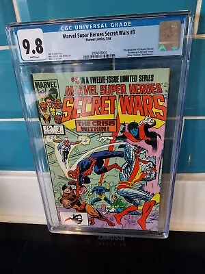 Buy Marvel Super-Heroes Secret Wars #3 CGC Graded 9.8 (1st Appearances) • 60£
