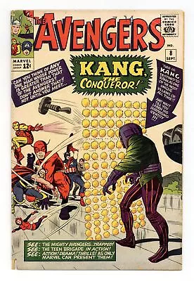 Buy Avengers #8 GD 2.0 1964 1st App. Kang The Conqueror • 291.32£