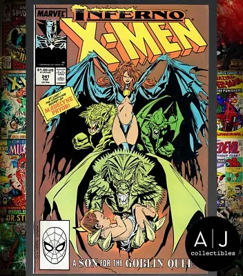 Buy Uncanny X-Men #241 VF+ 8.5 (Marvel) 1989 • 5.79£