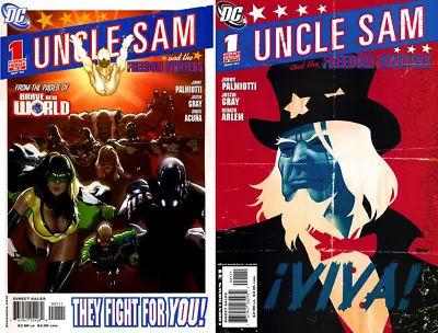 Buy Uncle Sam Freedom Fighters U PICK Comic 1 2 3 4 5 6 7 8 2006 2007 DC DCEU • 2.78£