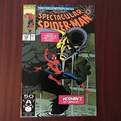 Buy Spectacular Spider-Man # 178 - 1st Dr. Ashley Kafka (Queen Goblin) NM 🐶 🗝 • 19.92£
