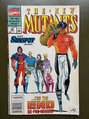 Buy The New Mutants #99, Sunspot Leaves, 1991. • 5£