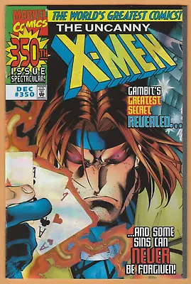 Buy Uncanny X-Men #350 - Wolverine - Trial Of Gambit - Holofoil Cv. - NM • 15.79£