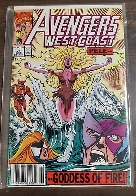 Buy Avengers West Coast #71 June 1991 Marvel Comics 1st Appearance Pele Key Issue  • 11.79£